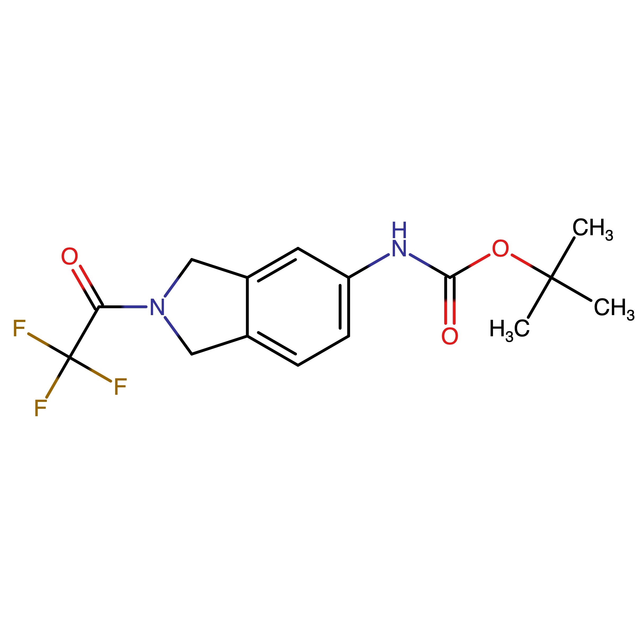 CAS RN 2875176-26-2 | tert-Butyl [2-(trifluoroacetyl)-2,3-dihydro-1H-isoindol-5-yl]carbamate