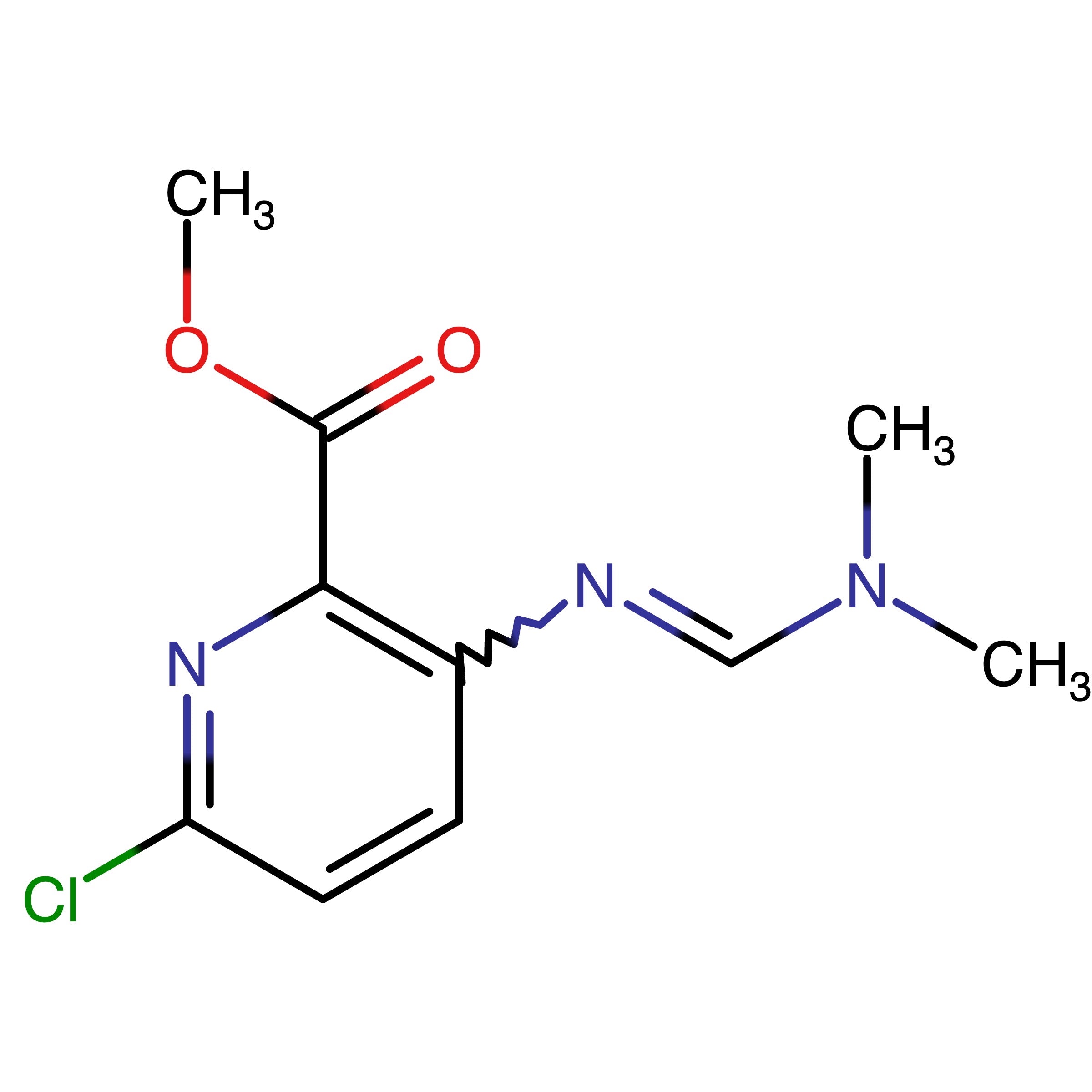 CAS RN 2883633-52-9 | Methyl 6-chloro-3-(((dimethylamino)methylene)amino)picolinate