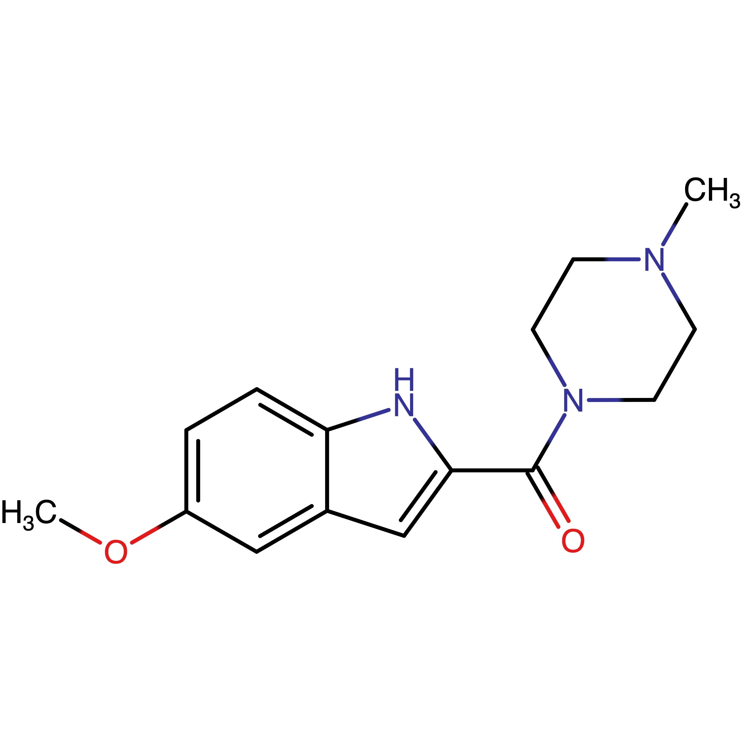 CAS RN 28837-78-7 | N-4-Methylperhydro-1-pyrazinyl-5-methoxy-1H-2-indolecarboxamide