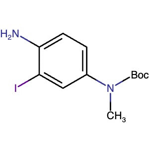 2886000-65-1 | tert-Butyl (4-amino-3-iodophenyl)(methyl)carbamate - Hoffman Fine Chemicals