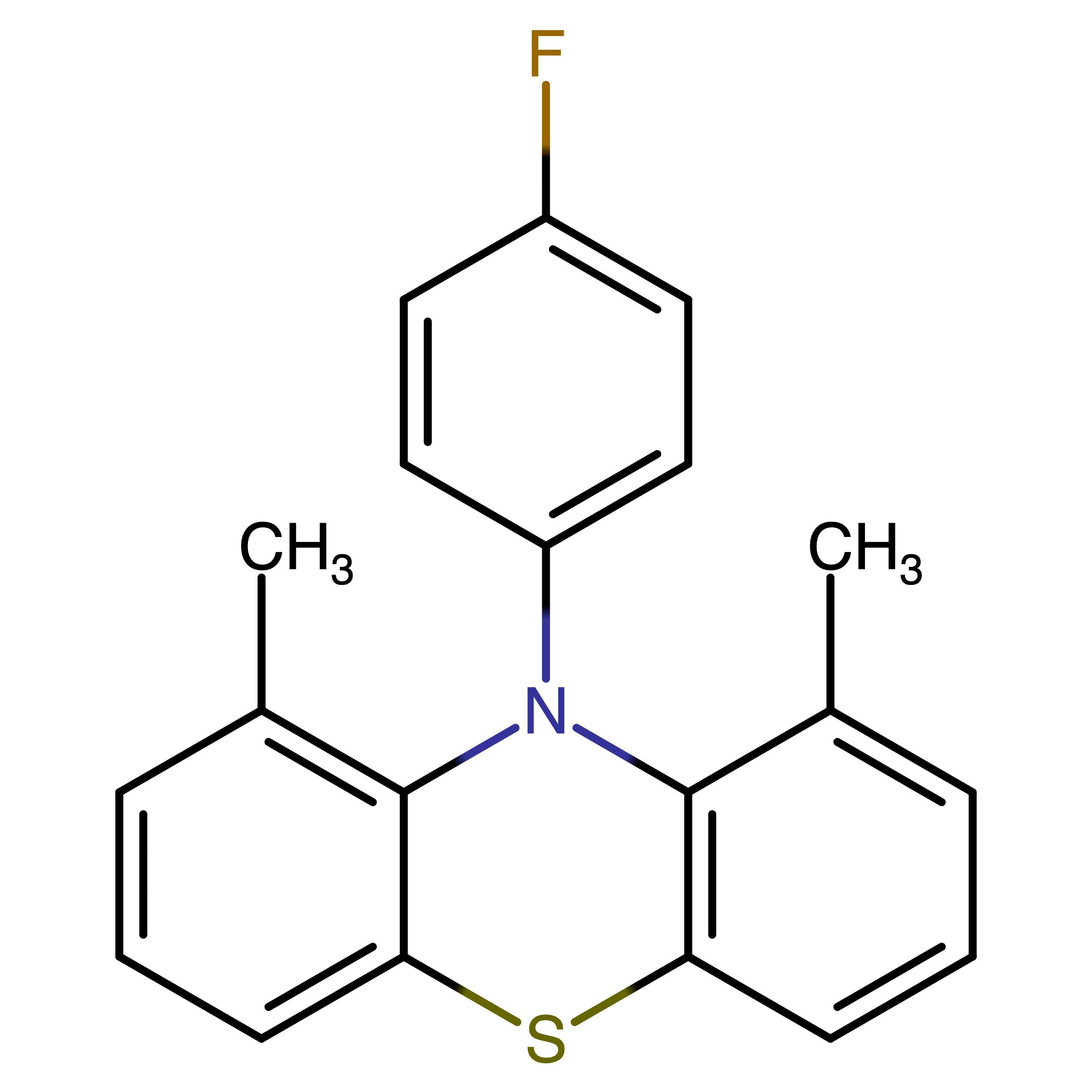CAS RN 2888555-66-4 | 10-(4-Fuorophenyl)-1,9-dimethyl-10H-phenothiazine