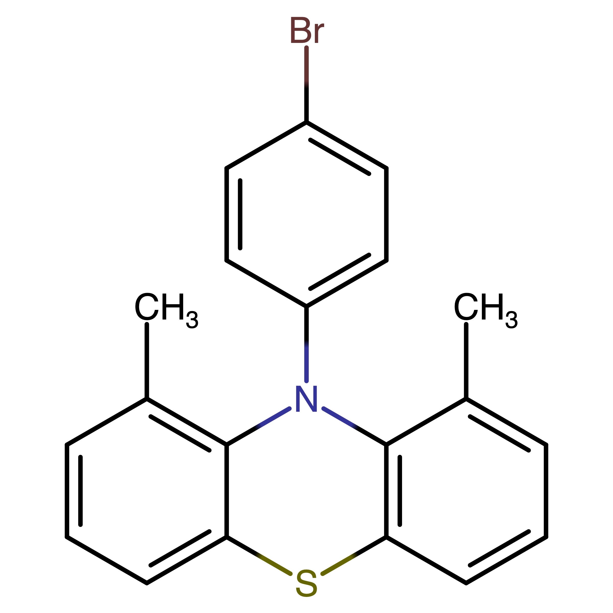 CAS RN 2888555-68-6 | 10-(4-Bromophenyl)-1,9-dimethyl-10H-phenothiazine