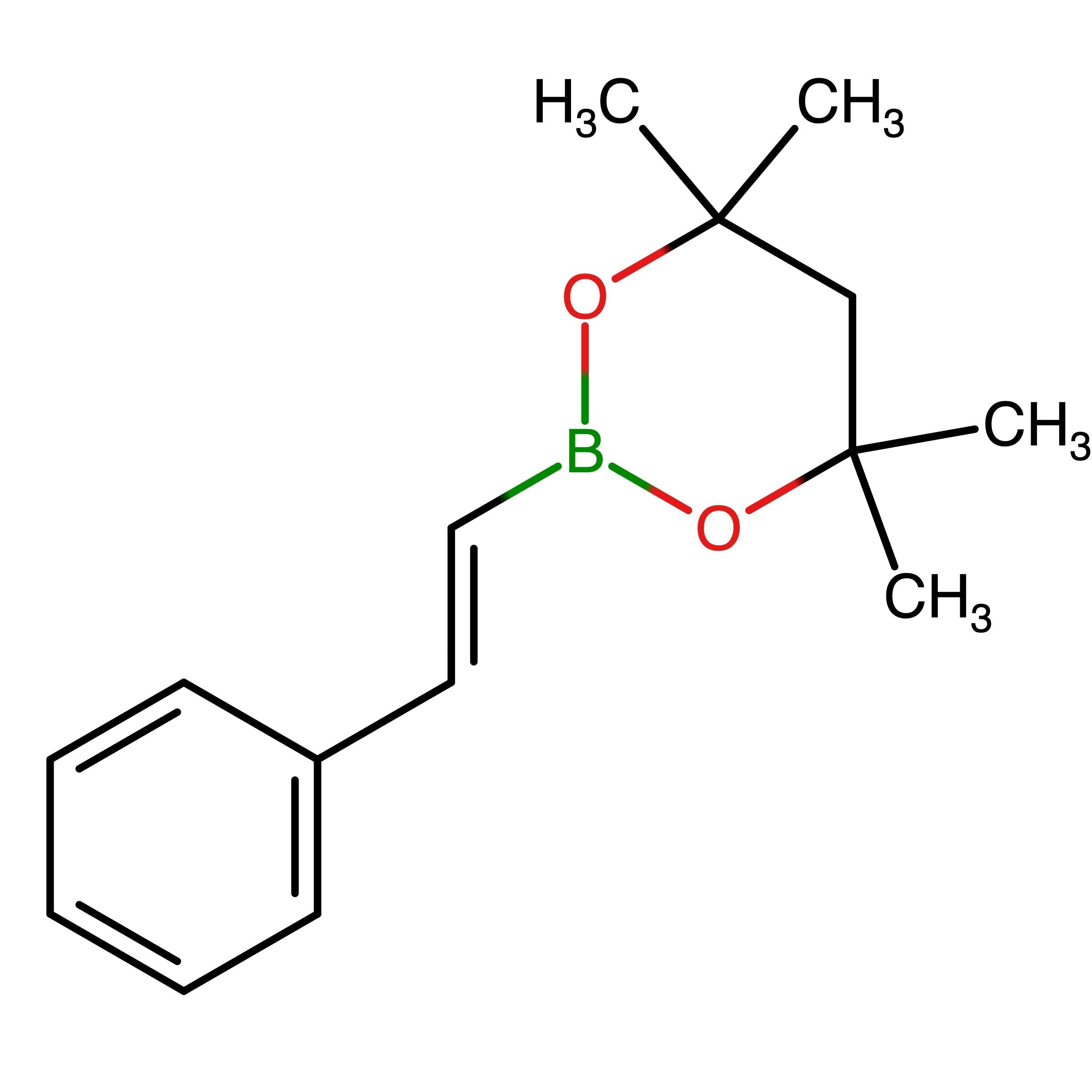 CAS RN 2894094-13-2 | (E)-4,4,6,6-Tetramethyl-2-styryl-1,3,2-dioxaborinane