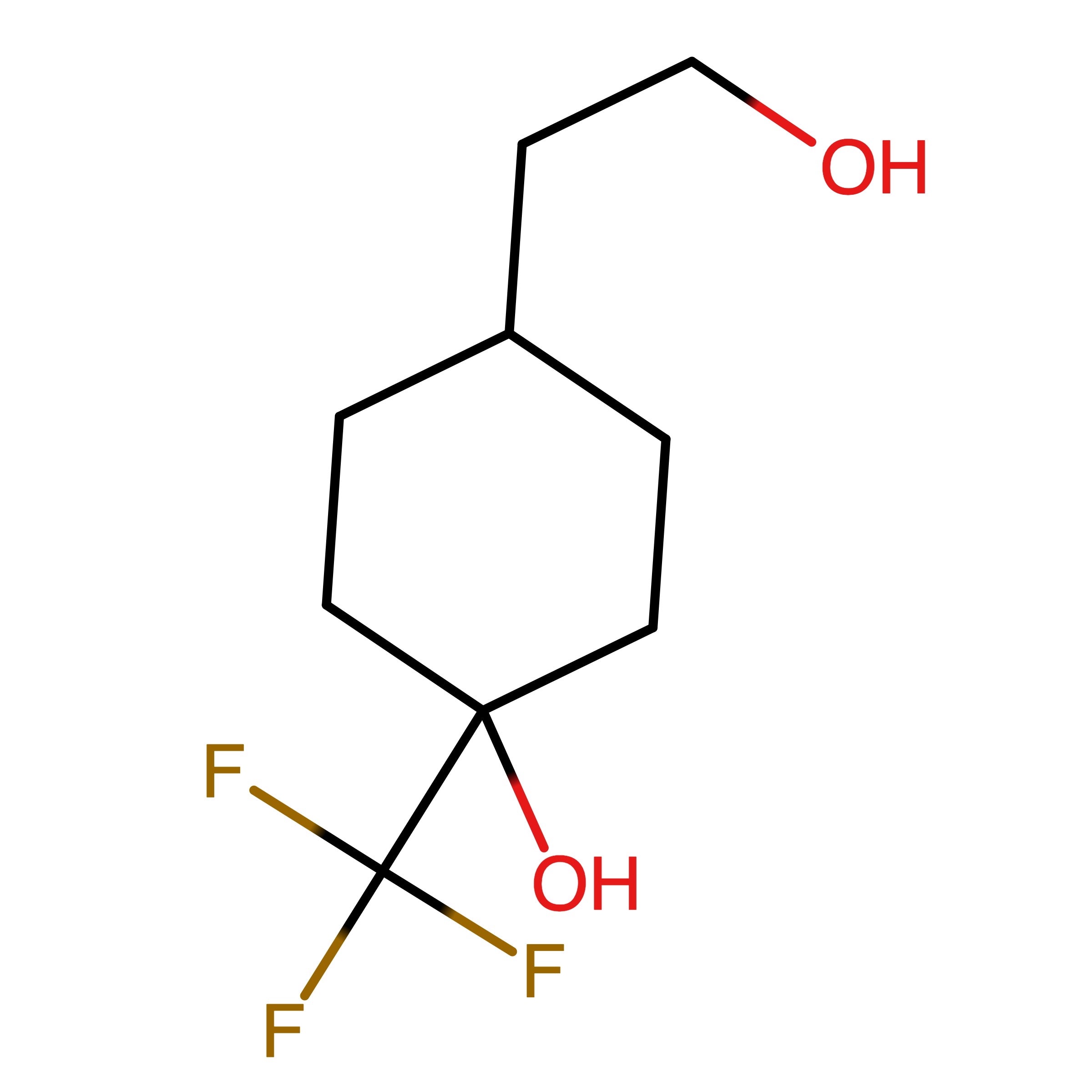 CAS RN 2901949-92-4 | 4-(2-Hydroxyethyl)-1-(trifluoromethyl)cyclohexane-1-ol