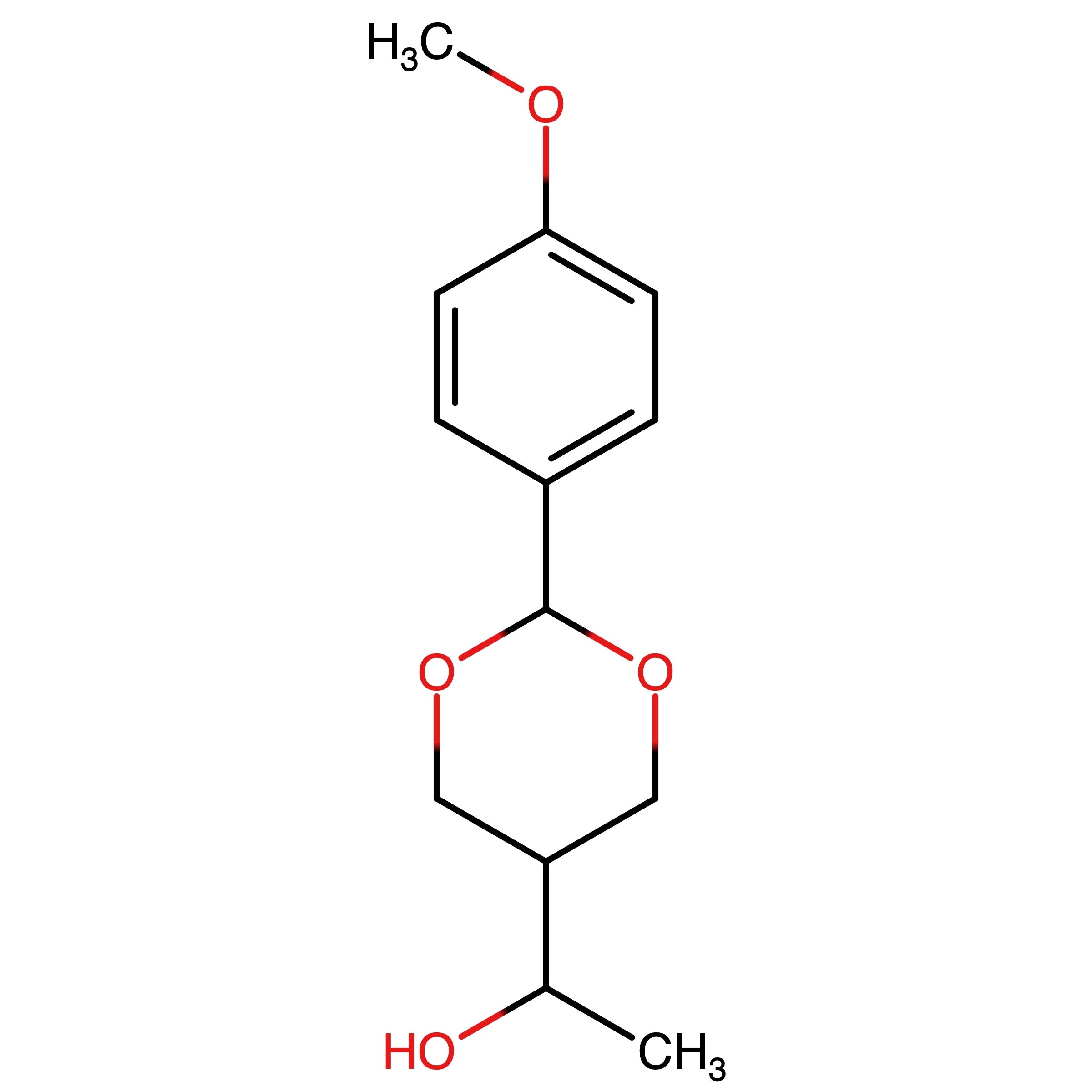CAS RN 2901950-13-6 | 1-(2-(4-Methoxyphenyl)-1,3-dioxan-5-yl)ethan-1-ol