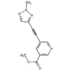 2905377-24-2 | Methyl 5-((2-methyl-2H-1,2,3-triazol-4-yl)ethynyl)nicotinate - Hoffman Fine Chemicals