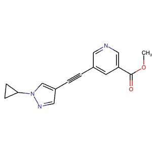 2905377-39-9 | Methyl 5-((1-cyclopropyl-1H-pyrazol-4-yl)ethynyl)nicotinate - Hoffman Fine Chemicals