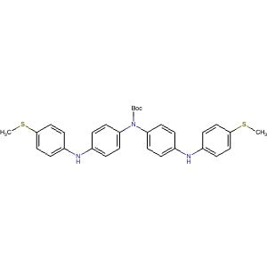 2921653-82-7 | tert-Butyl bis(4-((4-(methylthio)phenyl)amino)phenyl)carbamate - Hoffman Fine Chemicals