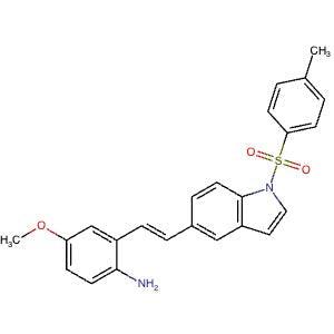 2921828-10-4 | (E)-4-Methoxy-2-(2-(1-tosyl-1H-indol-5-yl)vinyl)aniline - Hoffman Fine Chemicals