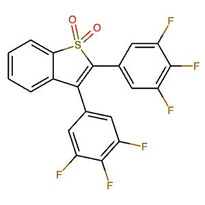 2921831-05-0 | 2,3-Bis(3,4,5-trifluorophenyl)benzo[b]thiophene S,S-dioxide - Hoffman Fine Chemicals