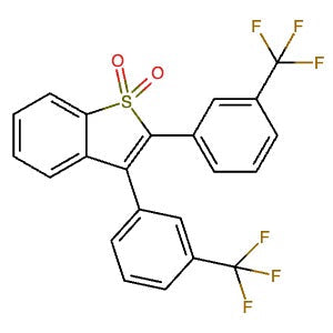 2921831-06-1 | 2,3-Bis(3-(trifluoromethyl)phenyl)benzo[b]thiophene S,S-dioxide - Hoffman Fine Chemicals