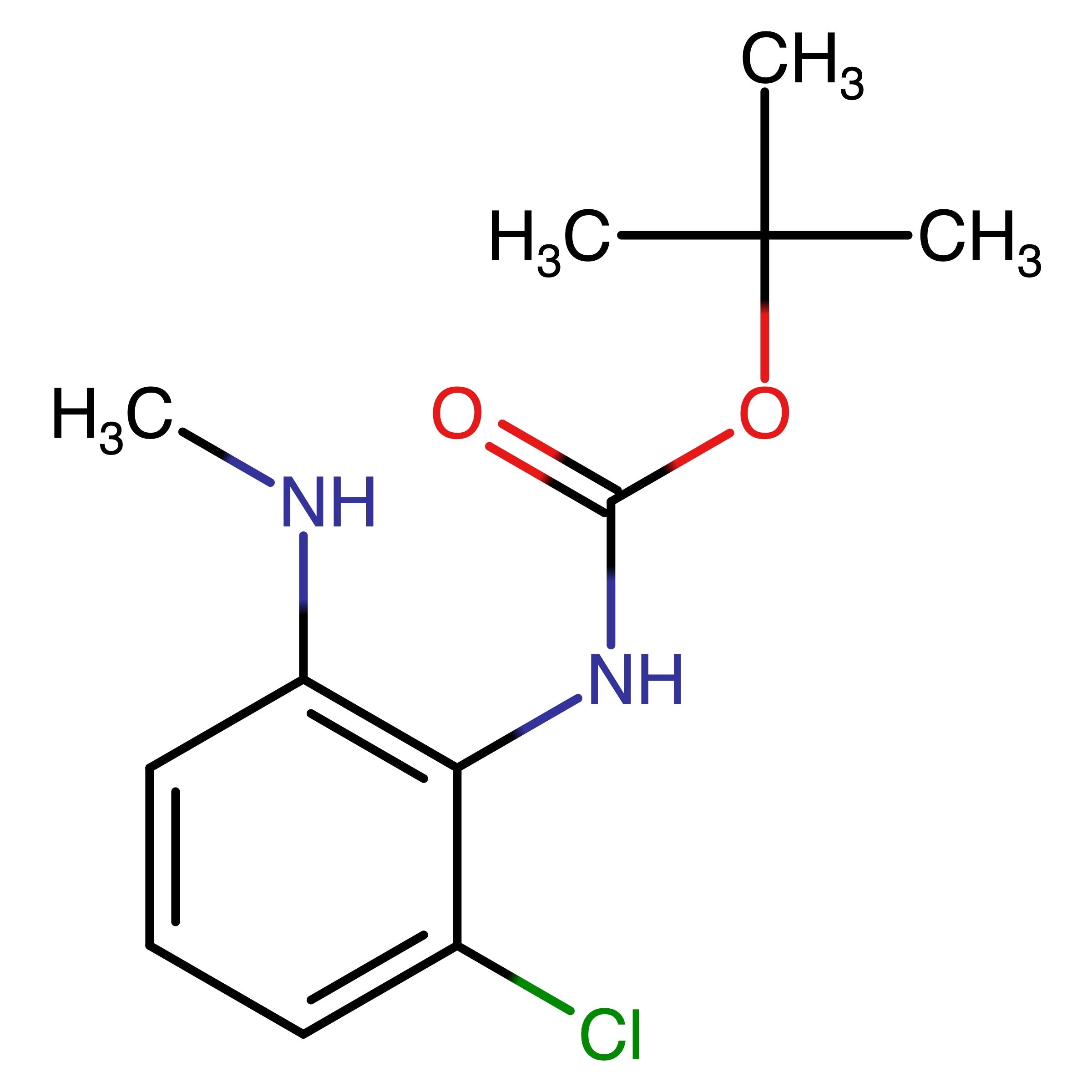 CAS RN 2923356-55-0 | tert-Butyl (2-chloro-6-(methylamino)phenyl)carbamate