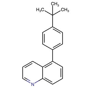 2923879-91-6 | 5-(4-(tert-Butyl)phenyl)quinoline - Hoffman Fine Chemicals