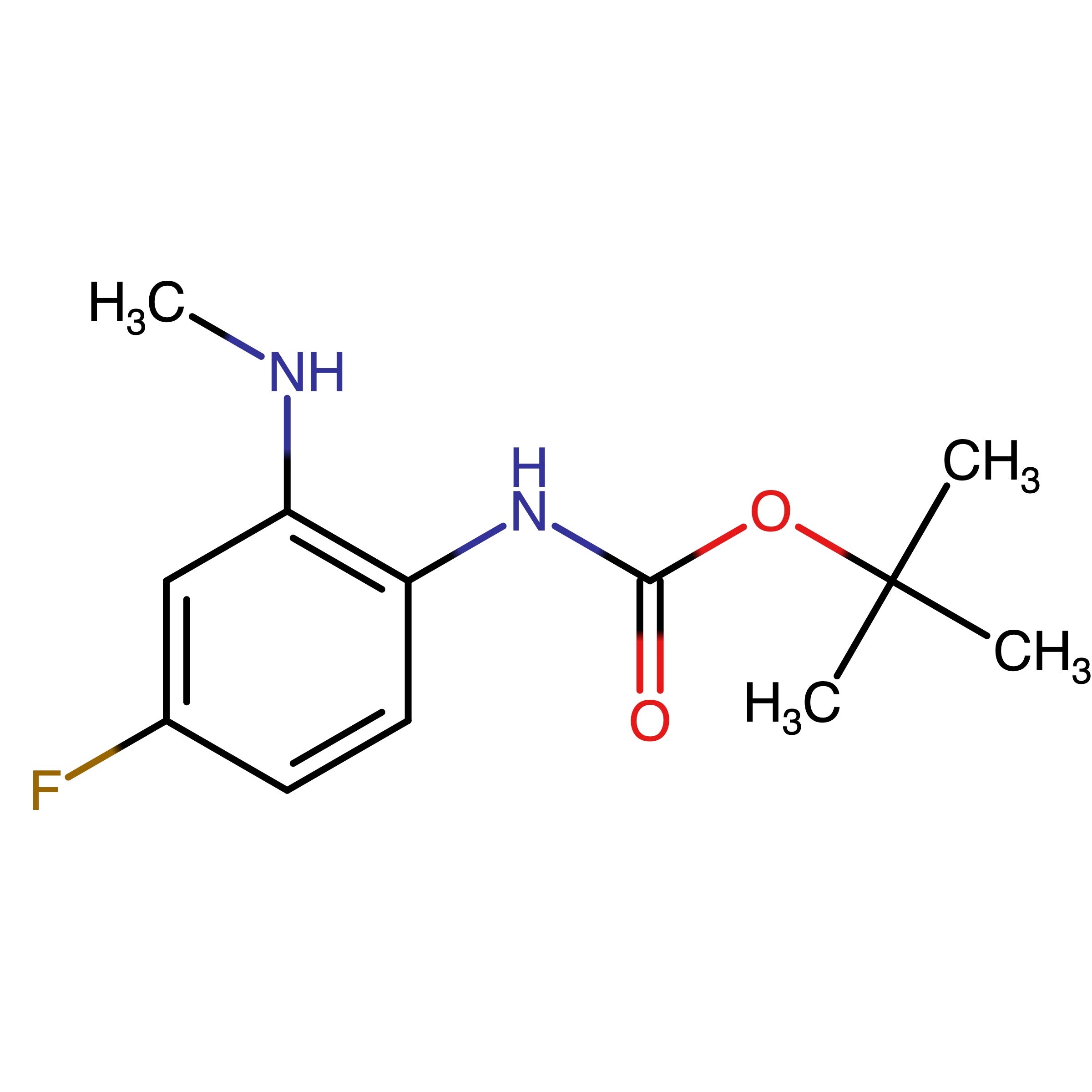 CAS RN 2924018-50-6 | tert-Butyl (4-fluoro-2-(methylamino)phenyl)carbamate