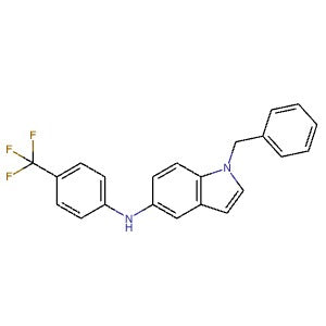 2930128-14-4 | 1-Benzyl-N-(4-(trifluoromethyl)phenyl)-1H-indol-5-amine - Hoffman Fine Chemicals