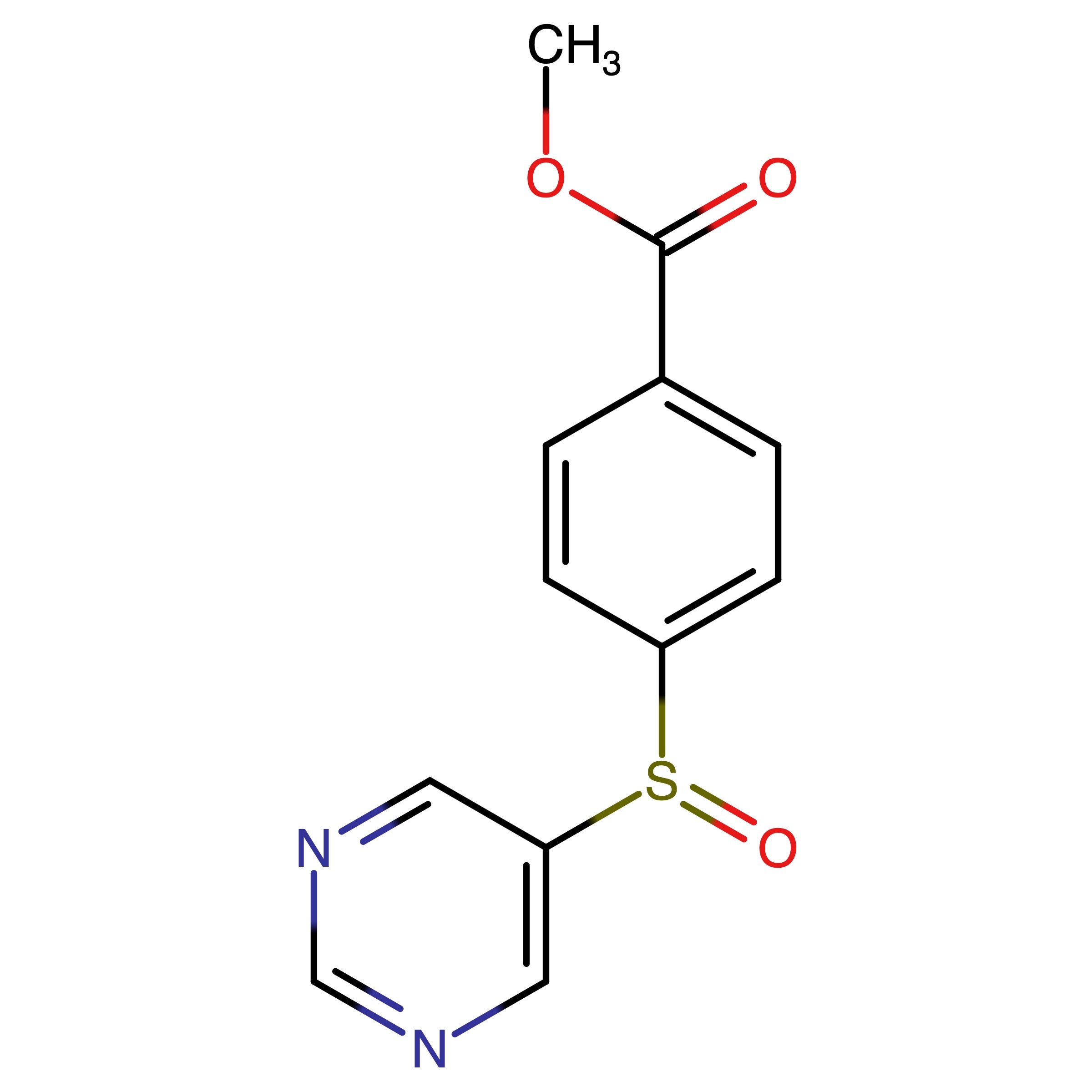 CAS RN 2935966-03-1 | Name: Methyl 4_pyrimidin_5_ylsulfinylbenzoate