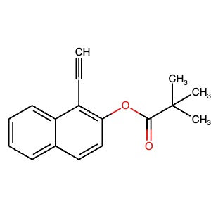 2945154-24-3 | 1-Ethynylnaphthalen-2-yl pivalate - Hoffman Fine Chemicals