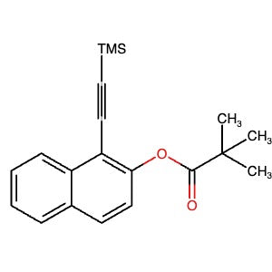 2945154-53-8 | 1-((Trimethylsilyl)ethynyl)naphthalen-2-yl pivalate - Hoffman Fine Chemicals