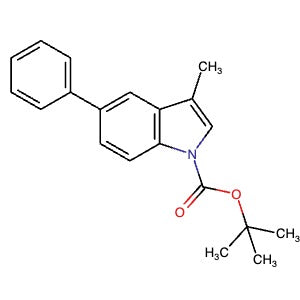 2946737-88-6 | tert-Butyl 3-methyl-5-phenyl-1H-indole-1-carboxylate - Hoffman Fine Chemicals