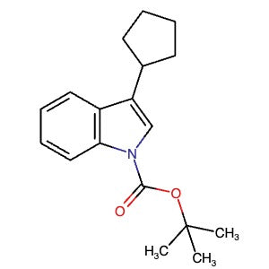 2946737-89-7 | tert-Butyl 3-cyclopentyl-1H-indole-1-carboxylate - Hoffman Fine Chemicals