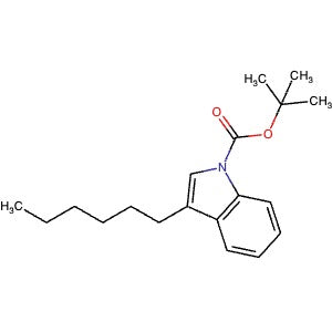 2946737-90-0 | tert-Butyl 3-hexyl-1H-indole-1-carboxylate - Hoffman Fine Chemicals