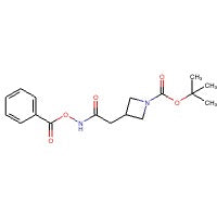 2949496-79-9 | tert-Butyl 3-(2-((benzoyloxy)amino)-2-oxoethyl)azetidine-1-carboxylate - Hoffman Fine Chemicals