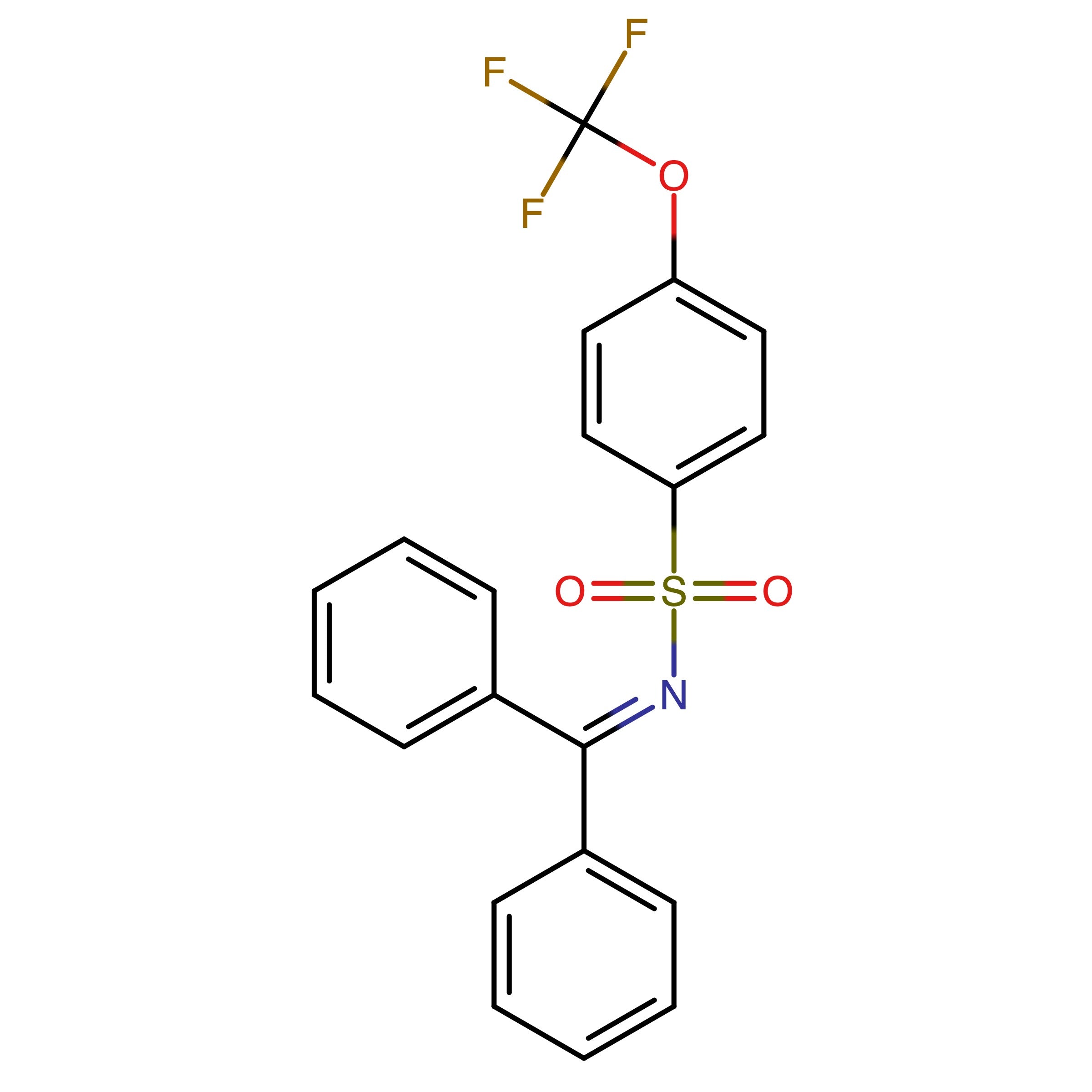 CAS RN 2950950-01-1 | N-(Diphenylmethylene)-4-(trifluoromethoxy)benzenesulfonamide