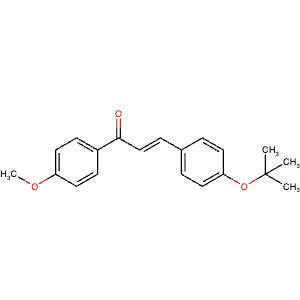 2951000-43-2 | (E)-3-(4-(tert-Butoxy)phenyl)-1-(4-methoxyphenyl)prop-2-en-1-one - Hoffman Fine Chemicals