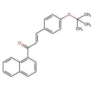 2951000-45-4 | (E)-3-(4-(tert-Butoxy)phenyl)-1-(naphthalen-1-yl)prop-2-en-1-one - Hoffman Fine Chemicals