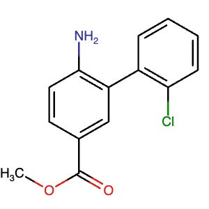 2956543-55-6 | Methyl 6-amino-2'-chloro-[1,1'-biphenyl]-3-carboxylate - Hoffman Fine Chemicals