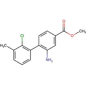 2956543-62-5 | Methyl 2-amino-2'-chloro-3'-methyl-[1,1'-biphenyl]-4-carboxylate - Hoffman Fine Chemicals