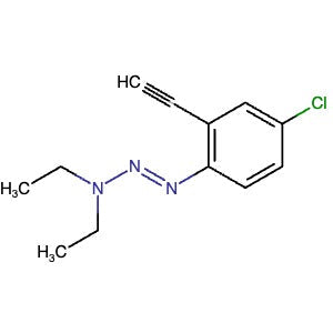 2972510-60-2 | 1-(4-Chloro-2-ethynylphenyl)-3,3-diethyltriaz-1-ene - Hoffman Fine Chemicals