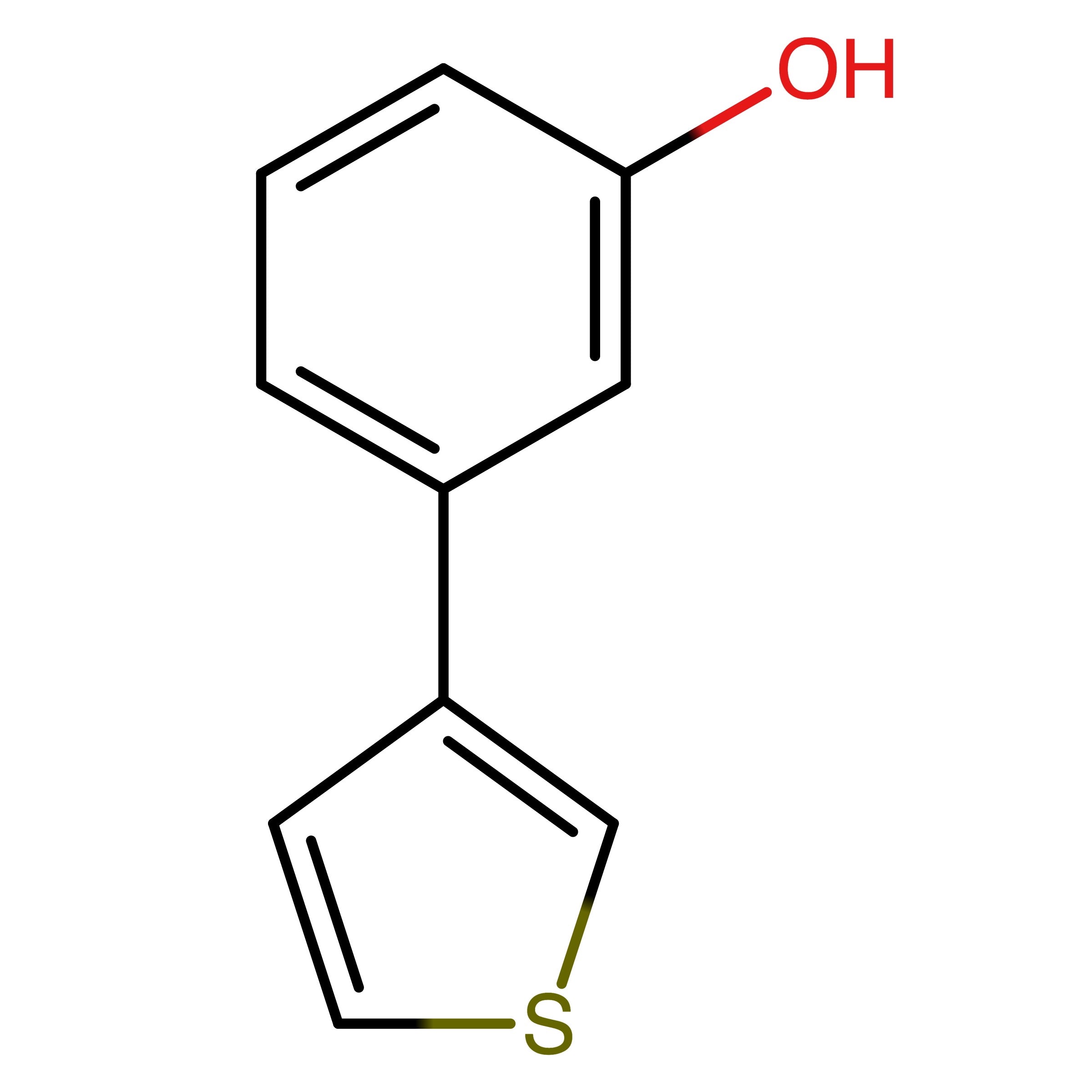 CAS RN 29886-68-8 | 3-(Thiophen-3-yl) phenol | MFCD06801793