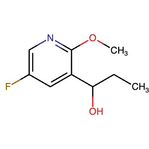 2990627-78-4 | 1-(5-Fluoro-2-methoxypyridin-3-yl)propan-1-ol - Hoffman Fine Chemicals