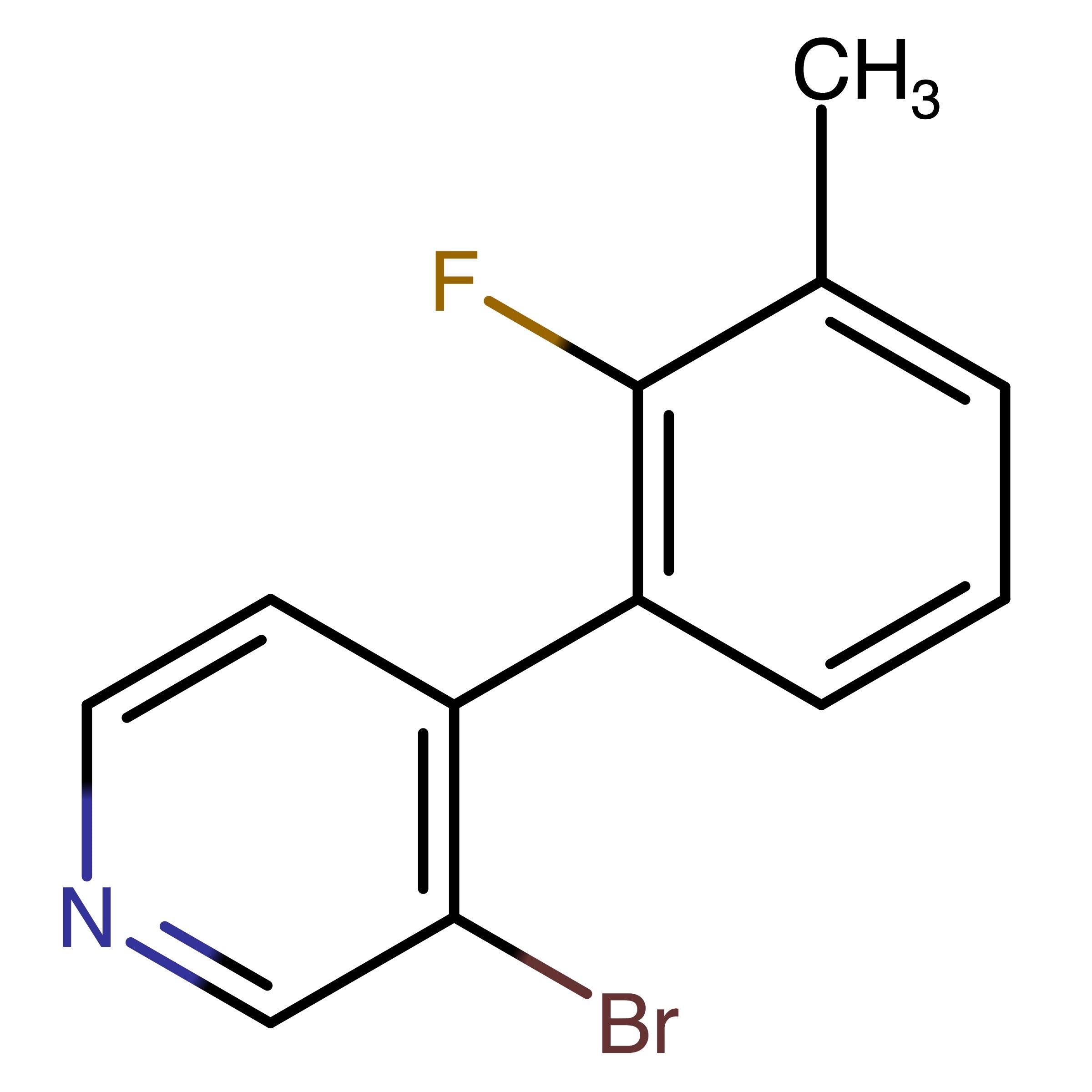 3-Bromo-4-(2-fluoro-3-methylphenyl)pyridine