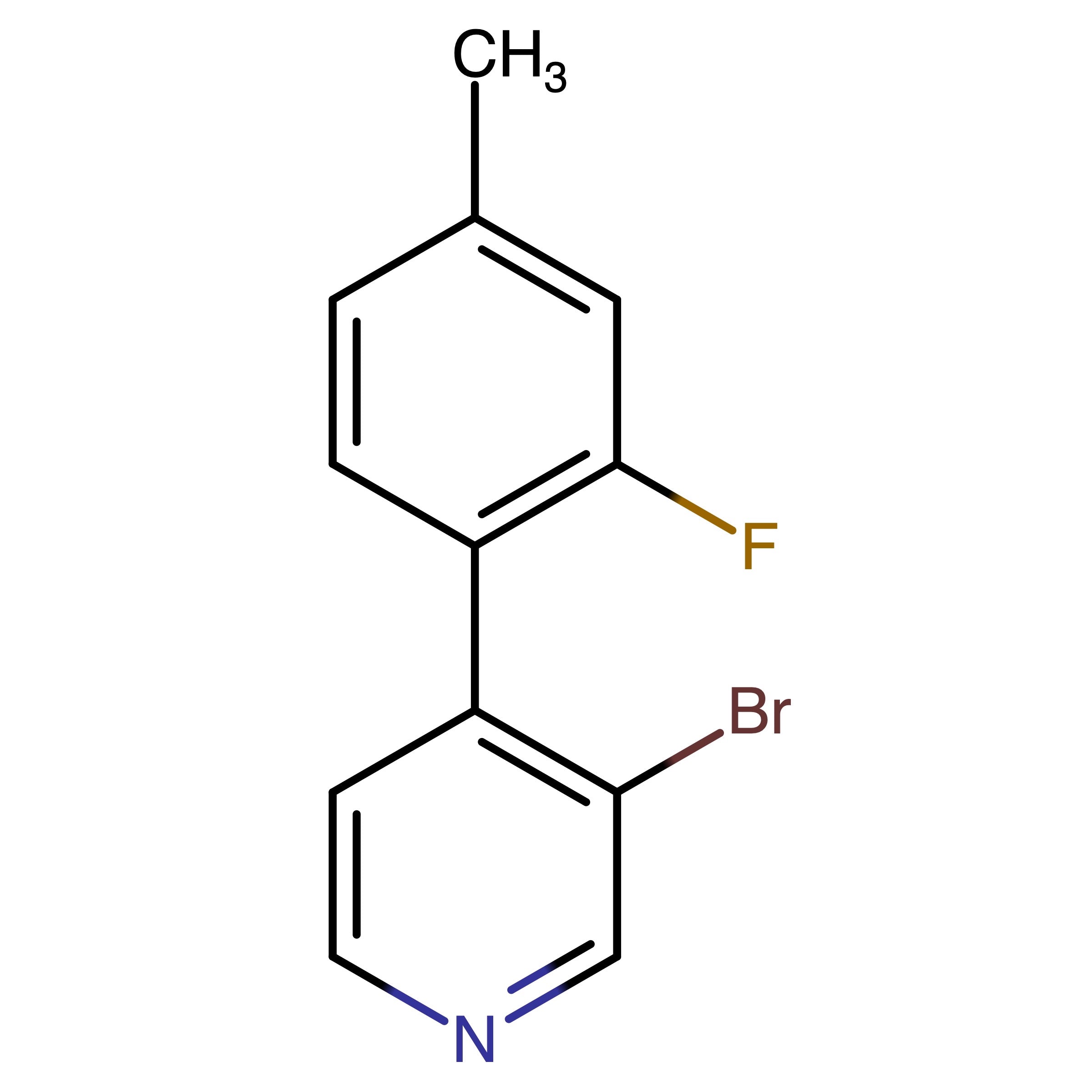 3-Bromo-4-(2-fluoro-4-methylphenyl)pyridine