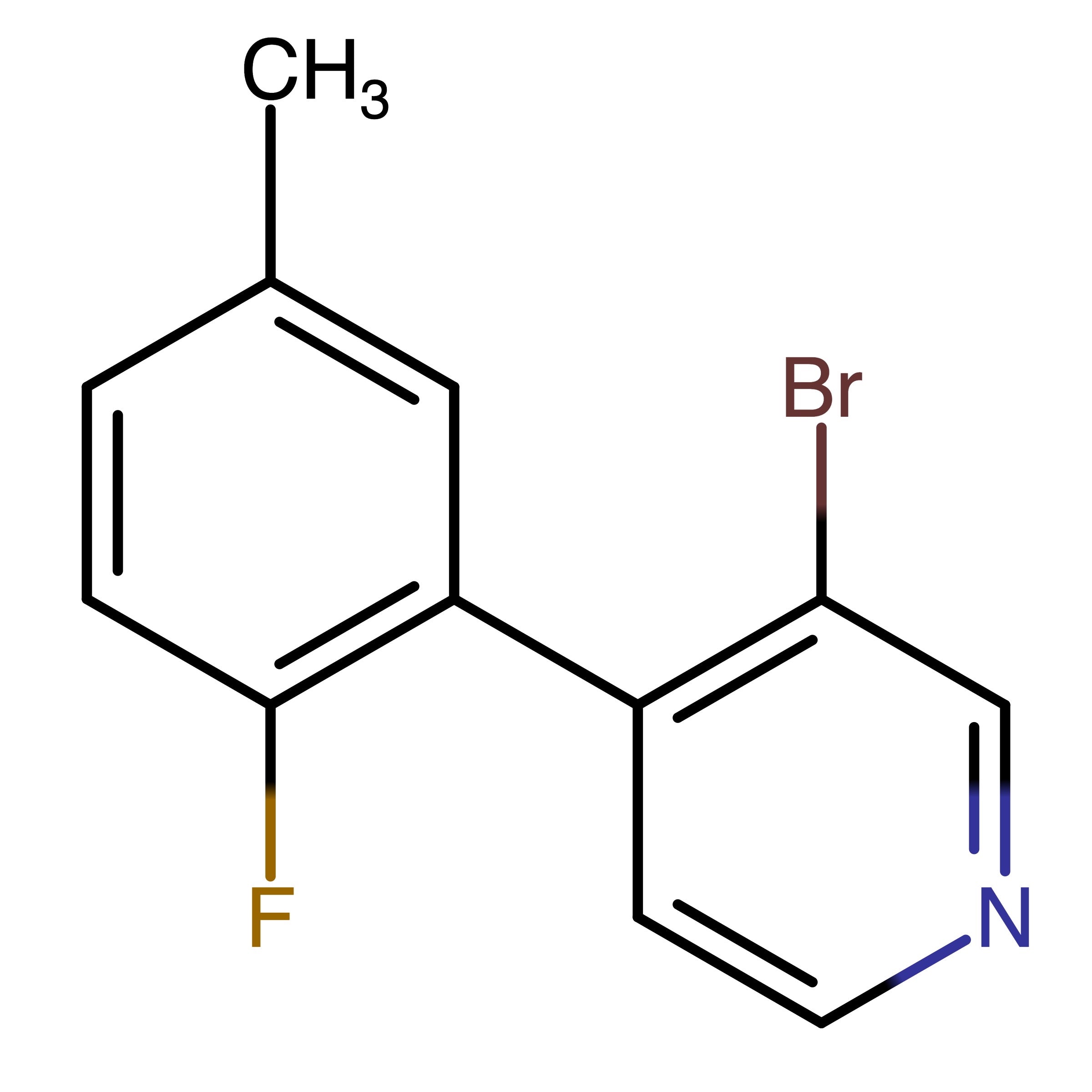 3-Bromo-4-(2-fluoro-5-methylphenyl)pyridine
