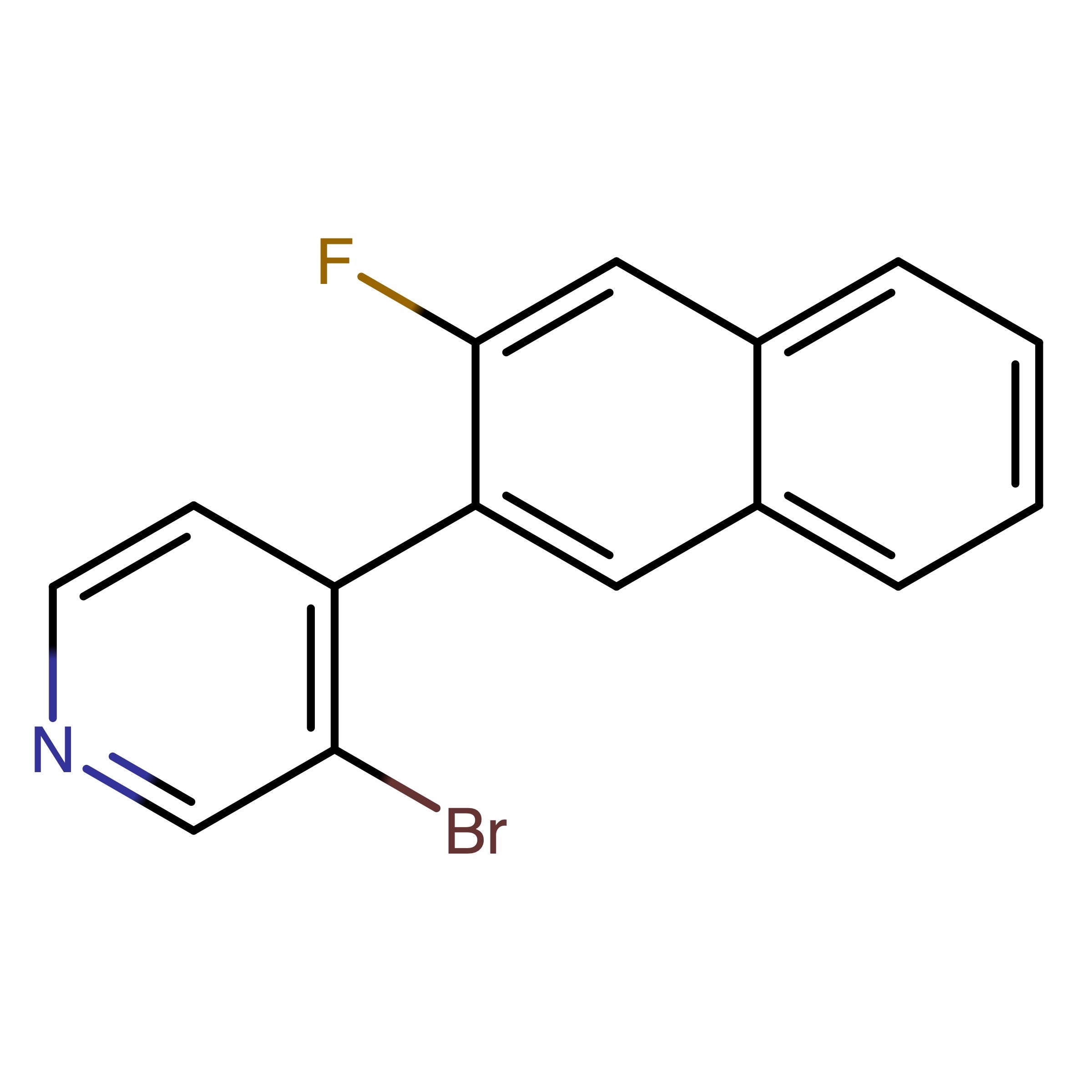 3-Bromo-4-(3-fluoronaphthalen-2-yl)pyridine