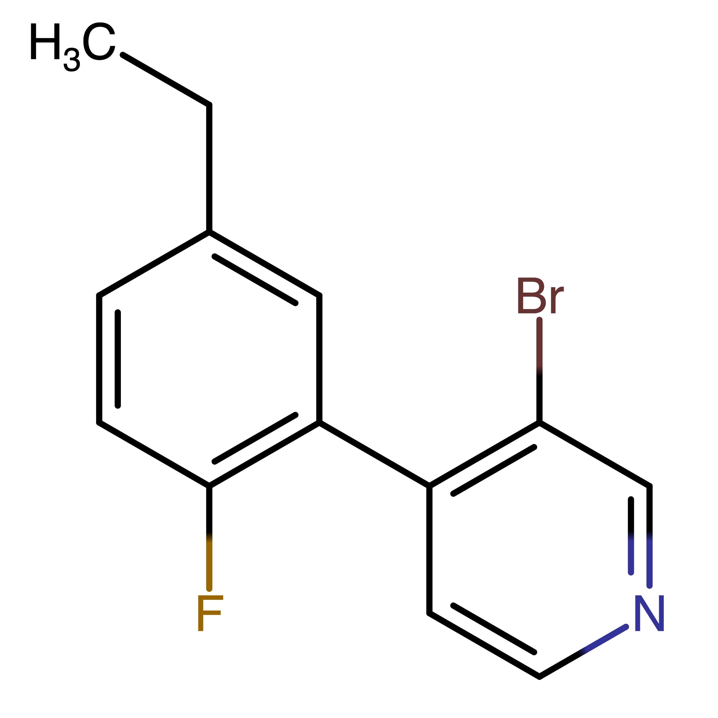 3-Bromo-4-(5-ethyl-2-fluorophenyl)pyridine