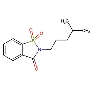 3003813-05-3 | 2-(4-Methylpentyl)benzo[d]isothiazol-3(2H)-one 1,1-dioxide - Hoffman Fine Chemicals