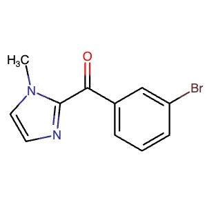 300849-76-7 | (3-Bromophenyl)(1-methyl-1H-imidazol-2-yl)methanone - Hoffman Fine Chemicals