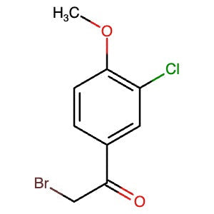 30095-50-2 | 2-Bromo-1-(3-chloro-4-methoxyphenyl)ethan-1-one - Hoffman Fine Chemicals