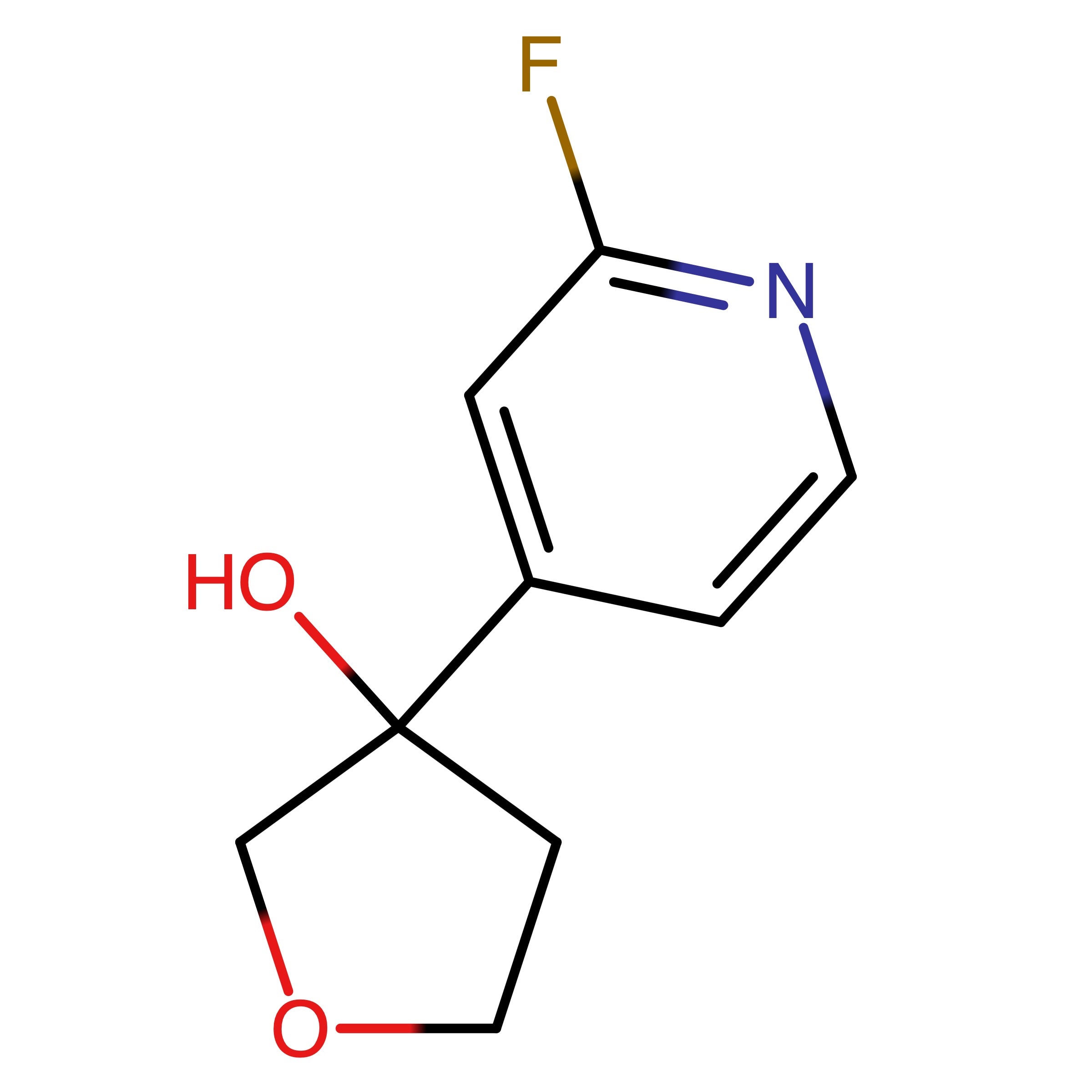 CAS RN 3010882-32-0 | 3-(2-Fluoropyridin-4-yl)tetrahydrofuran-3-ol 