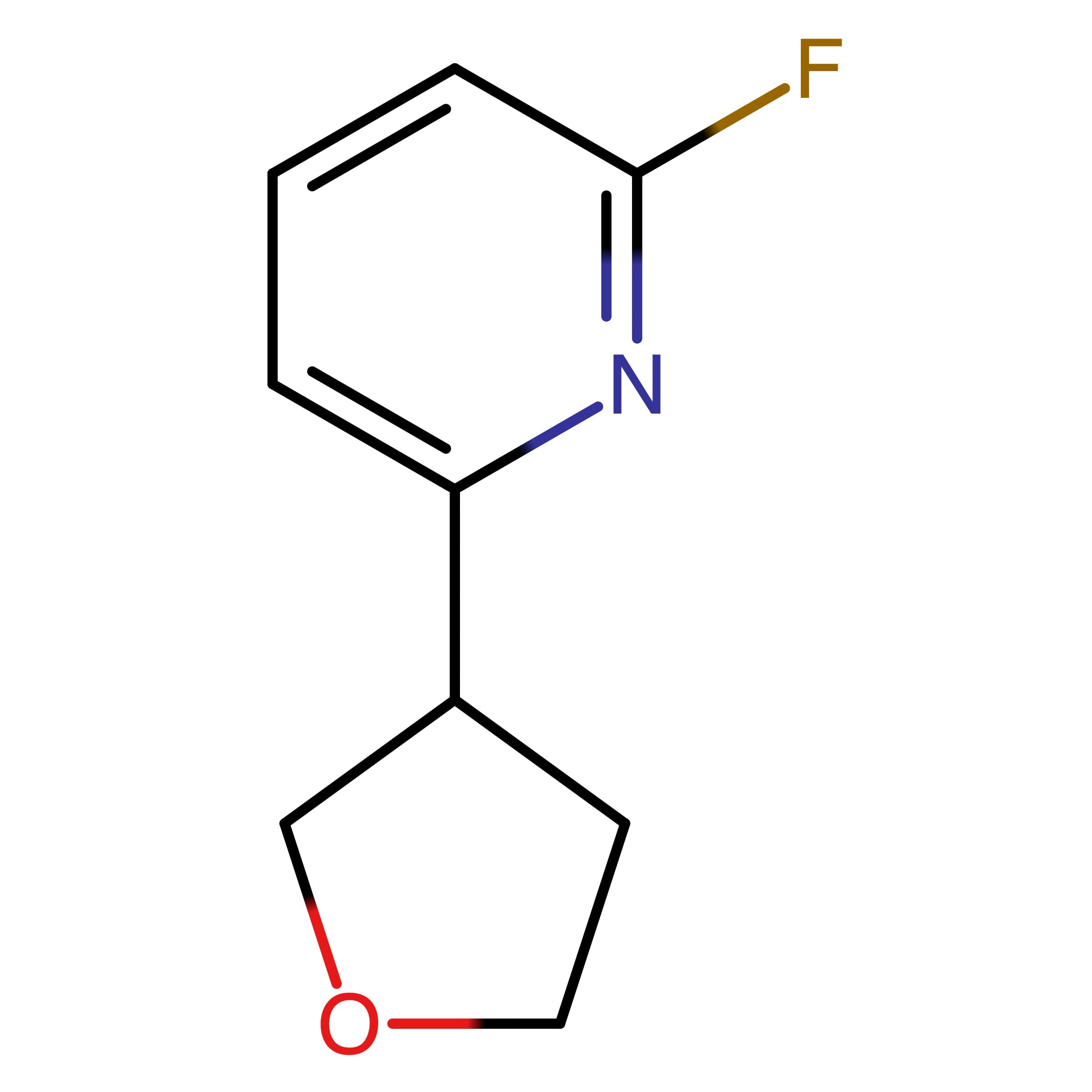 CAS RN 3010882-40-0 | 2-Fluoro-6-(tetrahydrofuran-3-yl)pyridine 