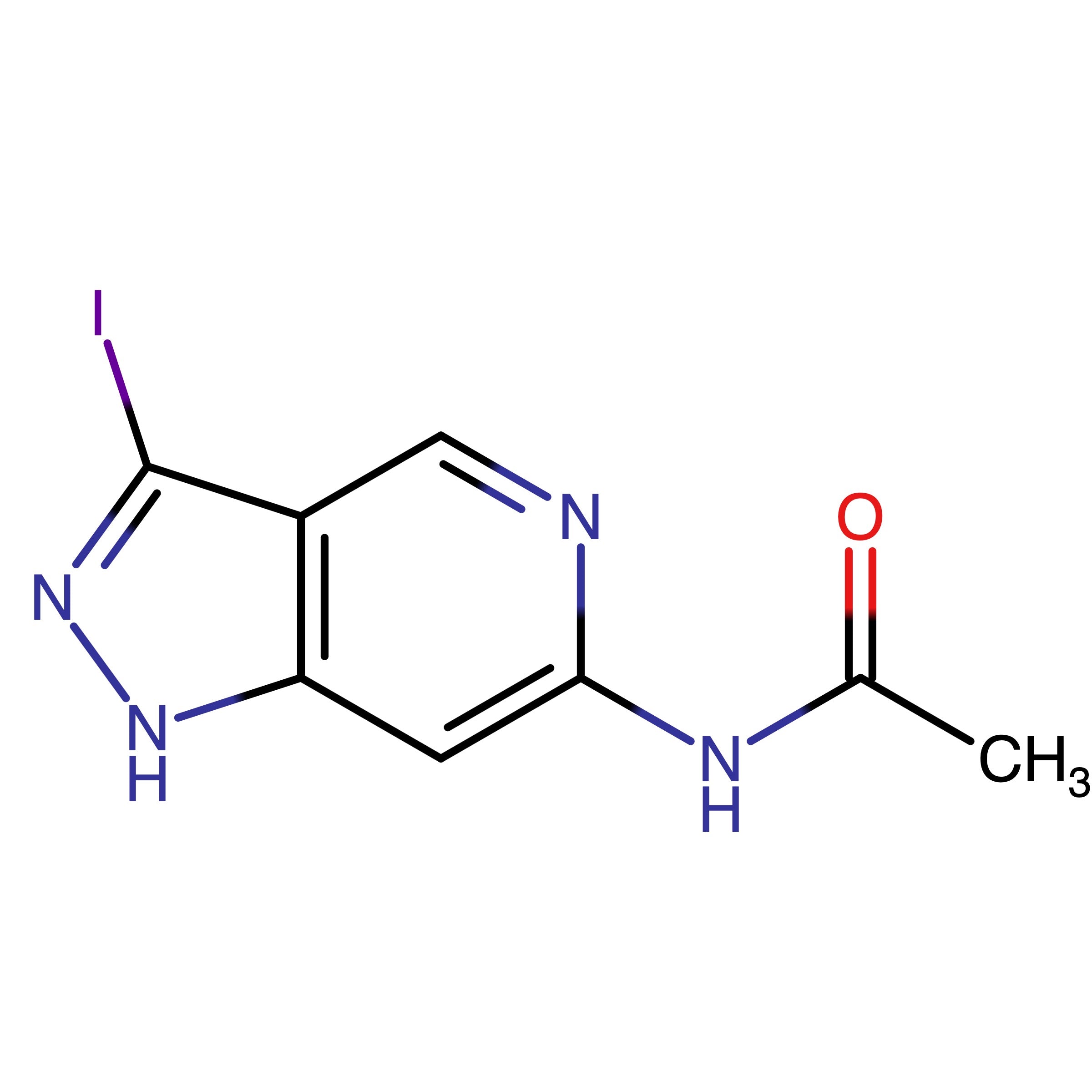 CAS RN 3010882-47-7 | N-(3-Iodo-1H-pyrazolo[4,3-c]pyridin-6-yl)acetamide 