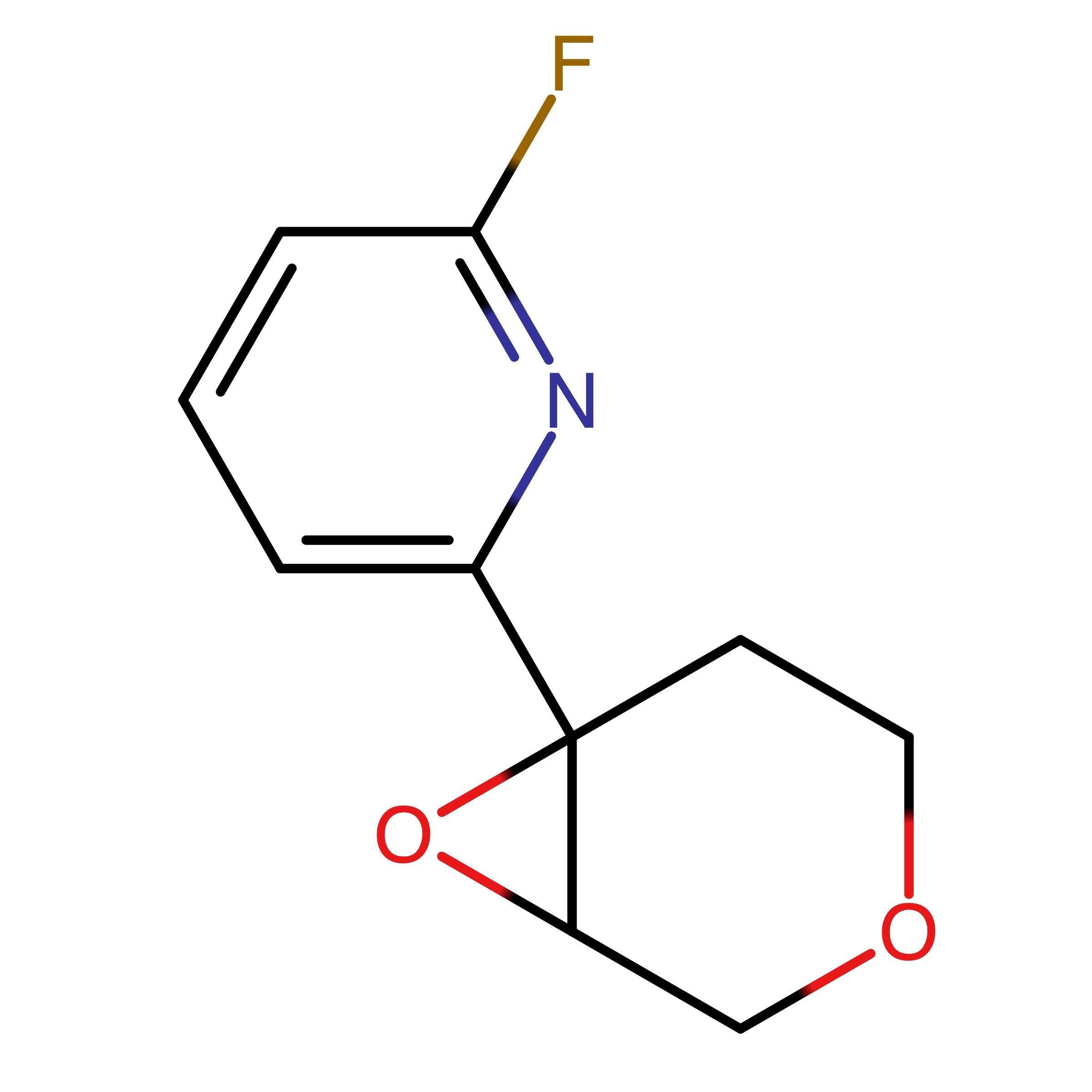 CAS RN 3010882-81-9 | 2-(3,7-Dioxabicyclo[4.1.0]heptan-6-yl)-6-fluoropyridine 