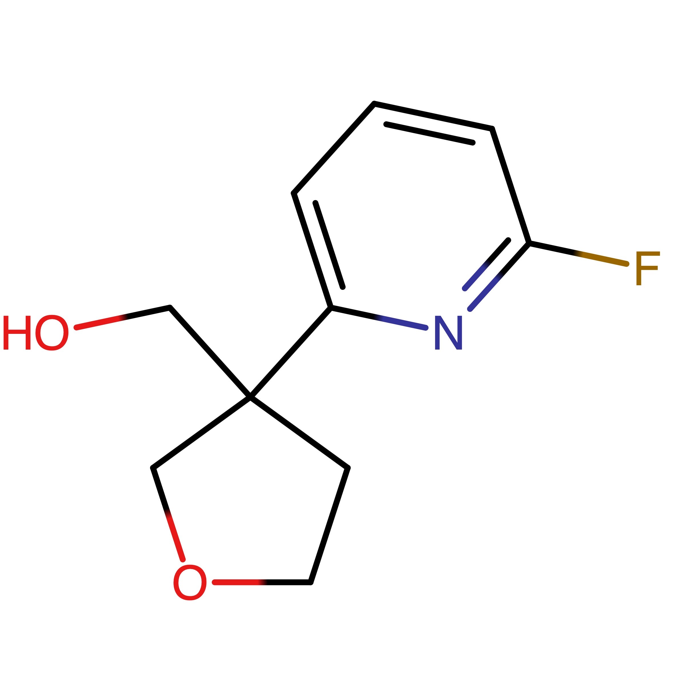 CAS RN 3010882-83-1 | (3-(6-Fluoropyridin-2-yl)tetrahydrofuran-3-yl)methanol 