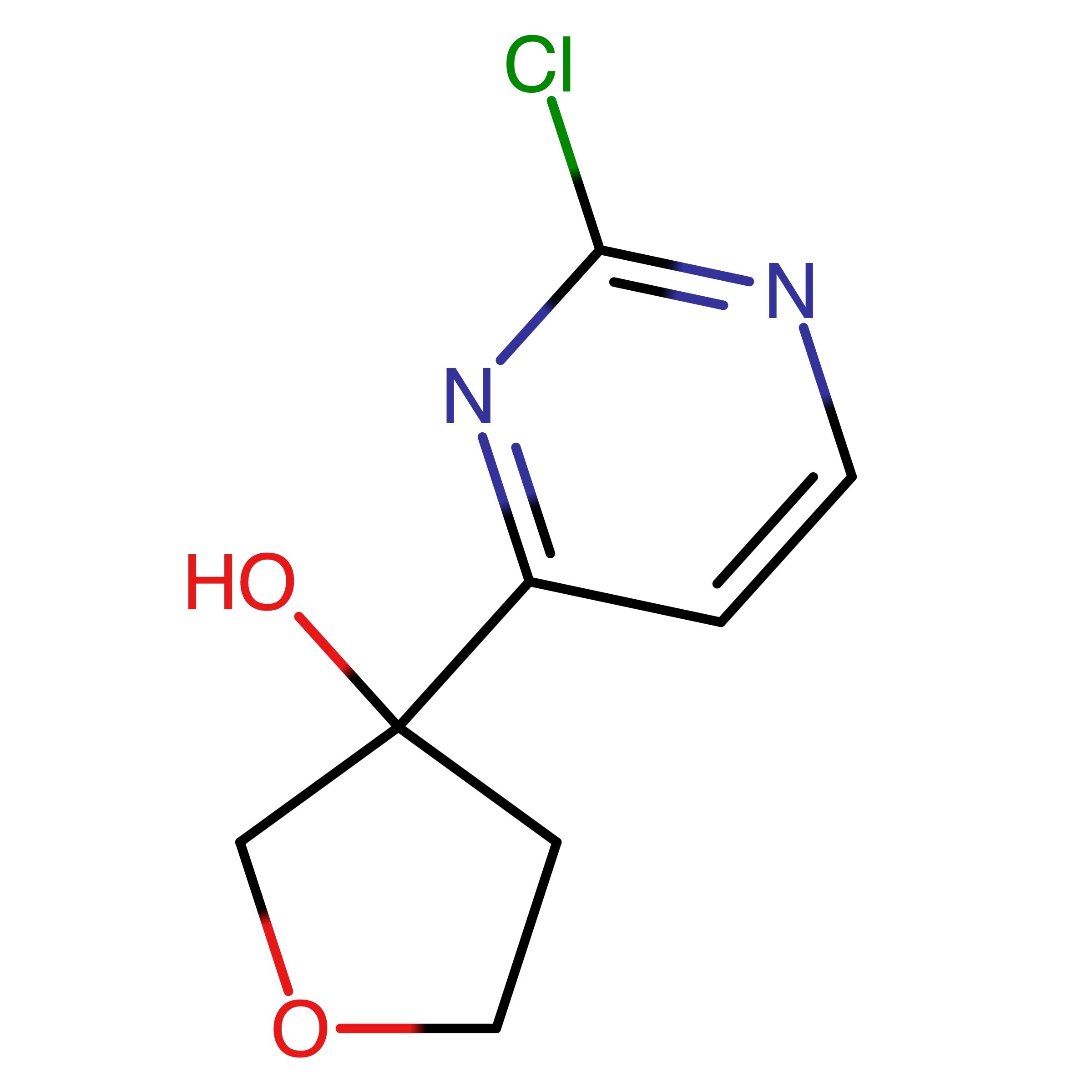 CAS RN 3010883-33-4 | 3-(2-Chloropyrimidin-4-yl)tetrahydrofuran-3-ol 