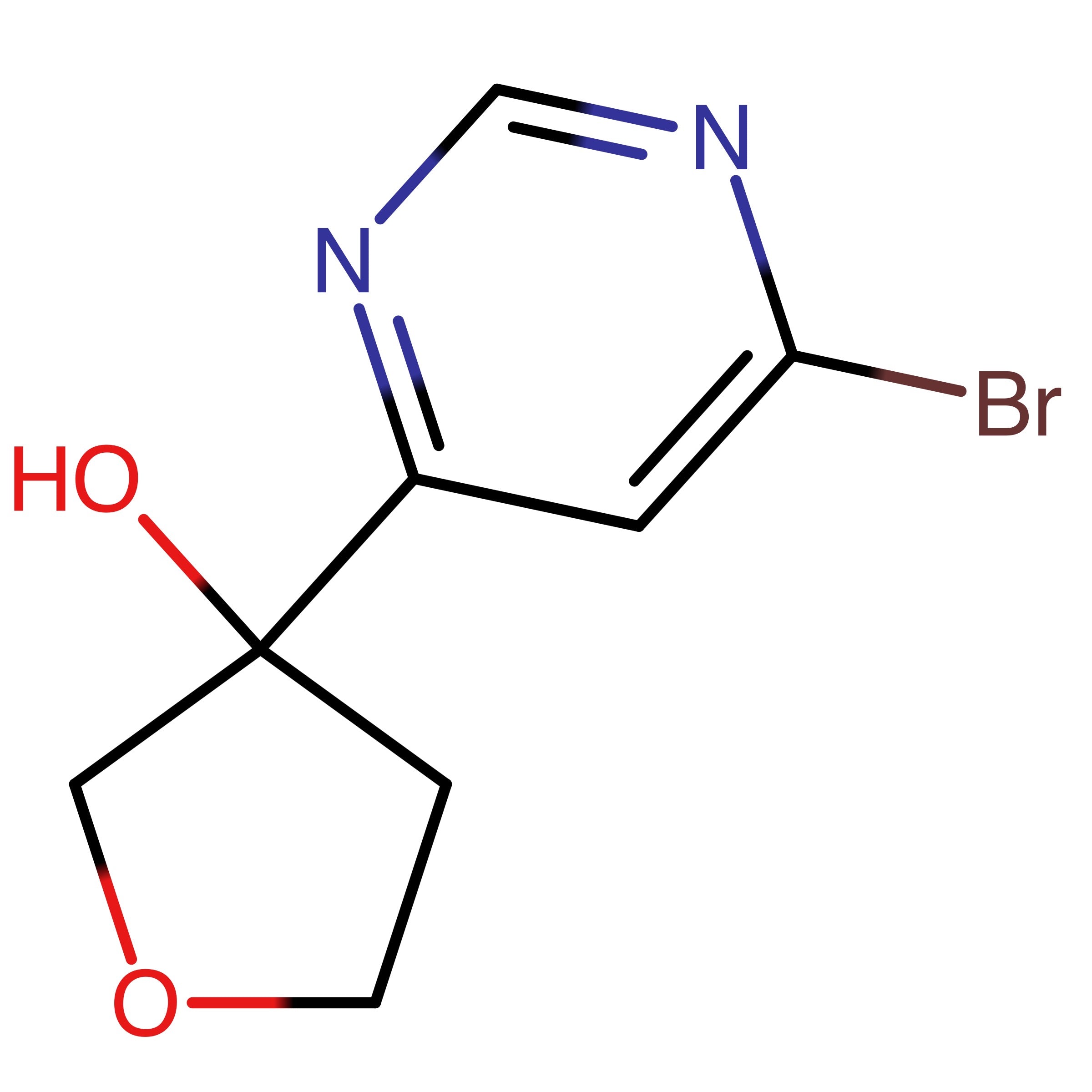 CAS RN 3010883-34-5 | 3-(6-Bromopyrimidin-4-yl)tetrahydrofuran-3-ol 