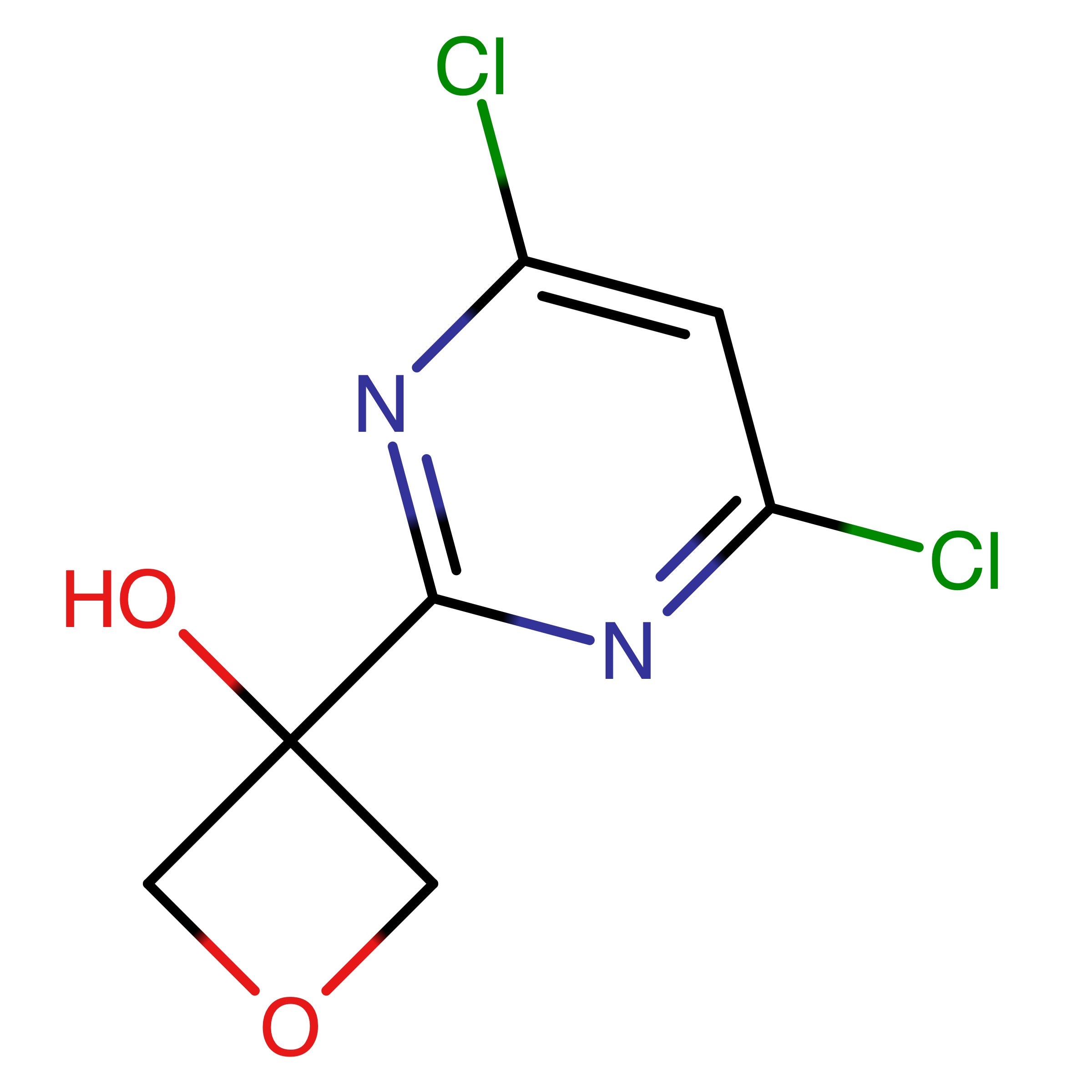 CAS RN 3010883-48-1 | 3-(4,6-Dichloropyrimidin-2-yl)oxetan-3-ol 